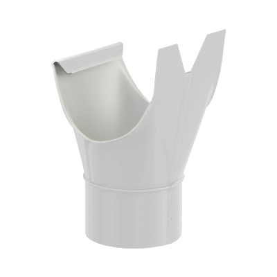 Воронка выпускная Полиэстер 0,5 Белый (RAL 9003) Воронка выпускная Полиэстер 0,5 Белый (RAL 9003)