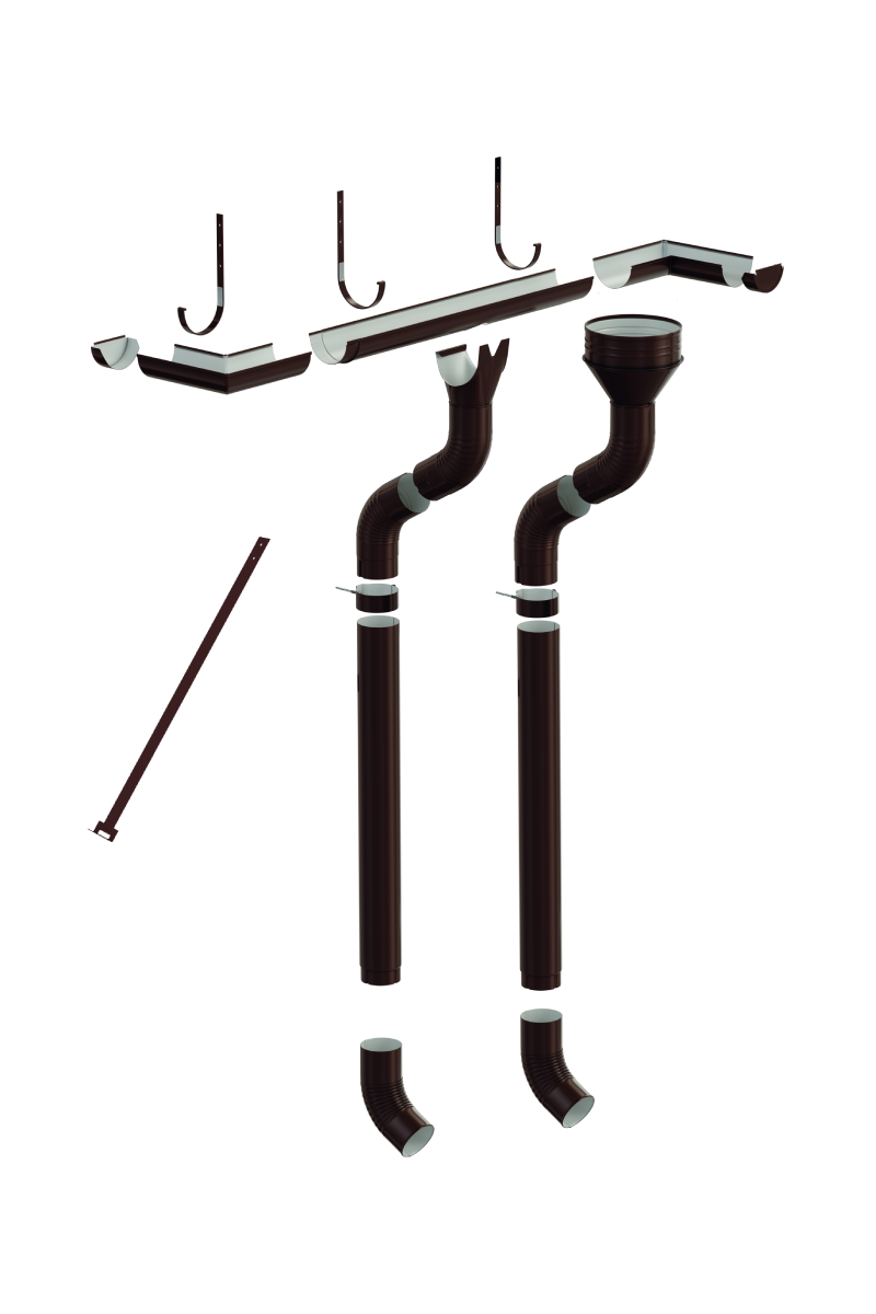 Труба водосточная L 2000 мм